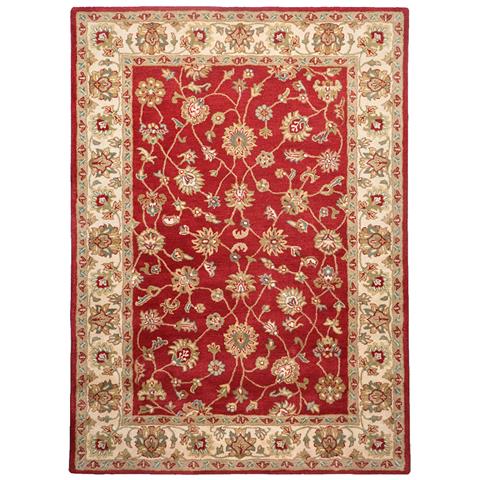 Tappeto in lana Royal Ziegler 90x160 cm, rosso /crema - Foto 3