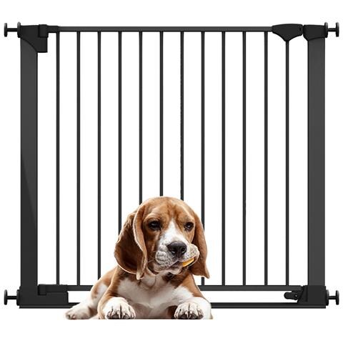 Bettacare Cancelletto Per Cani Safestep, Nero, 96cm - 103cm, Passaggio Extra Basso, Apertura Extra Larga Di 81cm - Foto 1