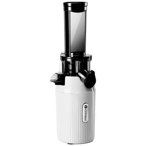 Ginnie Spremiagrumi a Freddo Professionale, Estrattore Lento 60 RPM per Agrumi, Design Compatto e Facile da Pulire, 400ml, 100W - Bianco - Foto 7