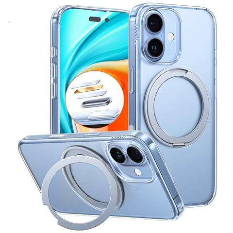 Cover per iPhone 17 - TPU+PC, Trasparente, MagSafe - Foto 1