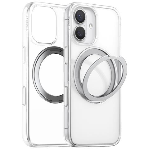 Cover per iPhone 17 - TPU+PC, Trasparente, MagSafe - Foto 4