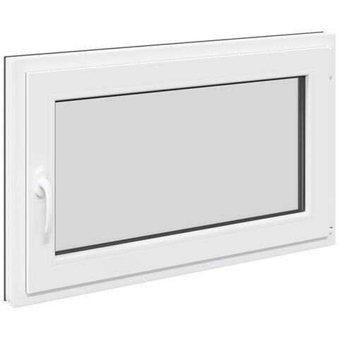 Finestra per Soffitta RISOR 100 x 60 cm PVC e Vetro Antracite - Foto 1