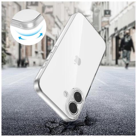 Custodia Trasparente In Silicone Protettiva Per Iphone 17 - Foto 4