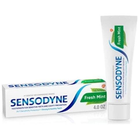Sensodyne Fresh Mint Tooth 2 Pezzi da 75 ml - Foto 1