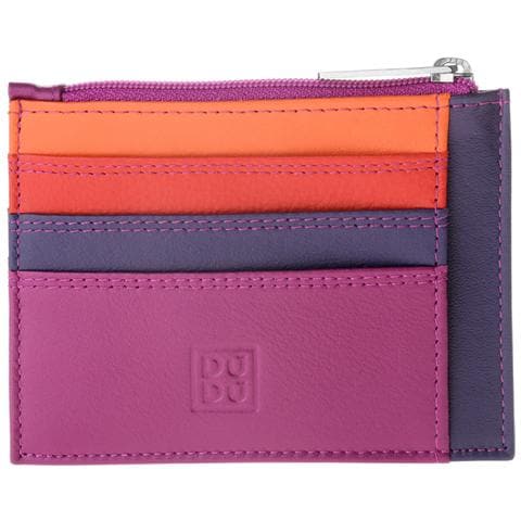 Portafoglio Etui Per Carte Con Scomparto Zip In Pelle Naturale - Su Ordinazione - Foto 1