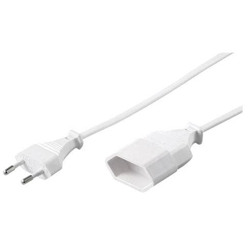 Corrente Prolunga 2.5 A Bianco 3 M - Foto 1