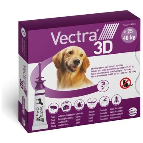3d 3 Pipette Per Cani: 25 - 40 Kg - Foto 1