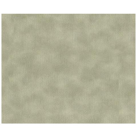 958934 - Carta Da Parati Nobile Unita Pete Metallico Strutturato, Verde - Foto 3