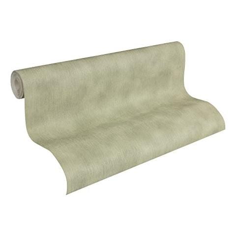 958934 - Carta Da Parati Nobile Unita Pete Metallico Strutturato, Verde - Foto 1