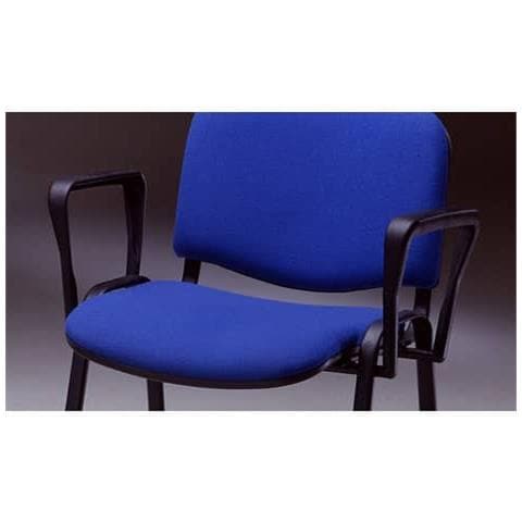 Coppia Braccioli Fissi Dado Per Sedia 4 Gambe Nero Conf. 2 Pezzi - Accbrdaf2 - Foto 1
