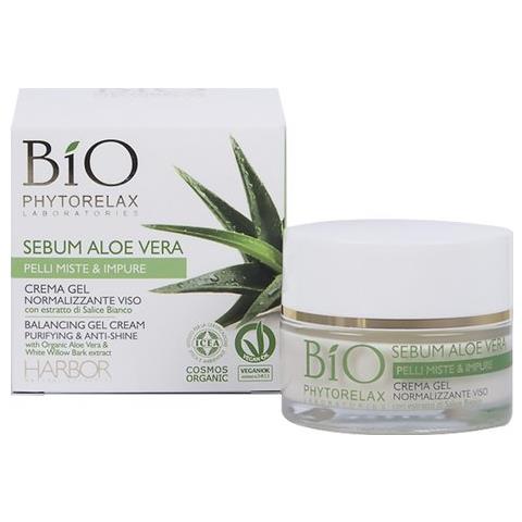 Trattamento Viso Sebum Aloe Vera Crema Gel Normalizante Viso 50 - Foto 1