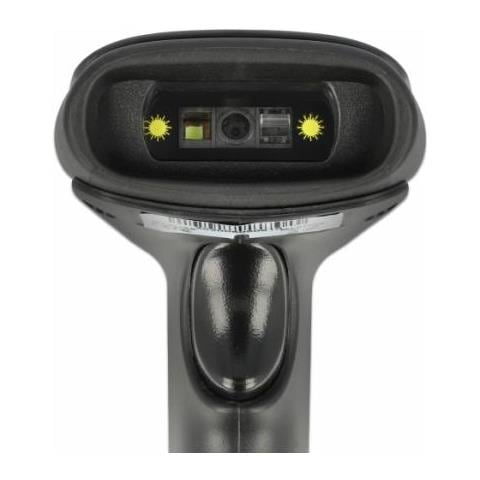 90562 Lettore Di Codici A Barre Lettore Di Codici A Barre Portatile 1d / 2d Cmos Nero - Foto 2