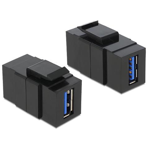 86369 USB 3.0 A USB 3.0 A Nero cavo di interfaccia e adattatore - Foto 1