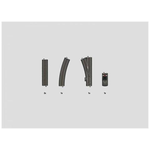 Kit di Espansione per Binari Colore Nero - Foto 1