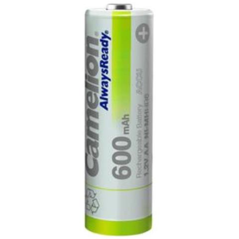 NH-AA600AR-BP4 Nichel-Metallo Idruro (NiMH) 600mAh 1.2V batteria ricaricabile - Foto 2