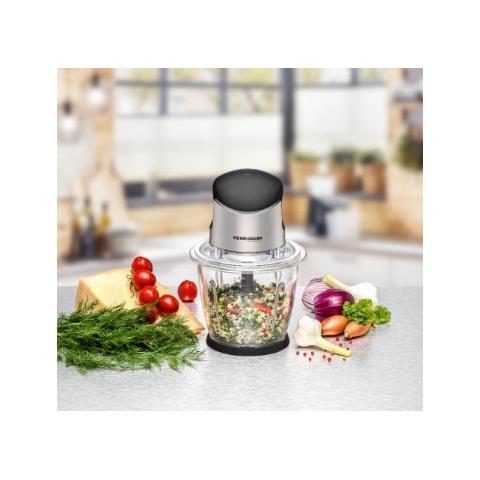 Titratutto Multiuso MZ 500 con Capacità 1.5 Litri Potenza 500 W Colore Nero Acciaio Inox - Foto 5
