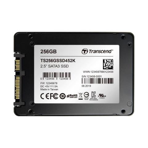 SSD 64 GB Serie TS256GSSD452K 2.5" Interfaccia Serial ATA III - Foto 2