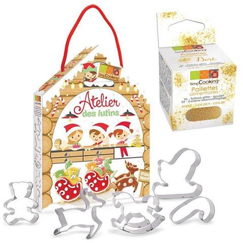 Kit Pasticceria Folletti + Glitter Alimentare Oro - Foto 1