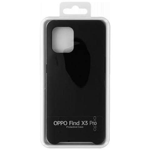 Cover Liquid Silicon Case Custodia Find X3 Pro Cph2173 Nero - Foto 6