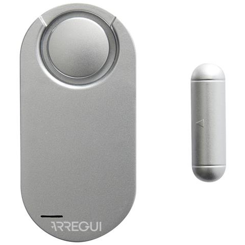 Al012 Allarme Per Casa E Abitazioni | Sensore Di Allarme Per Porte E Finestre Con 2 Telecomandi | Alarme Sonoro Wireless Con Batteria | Antifurto Porta | Bianco - Foto 1