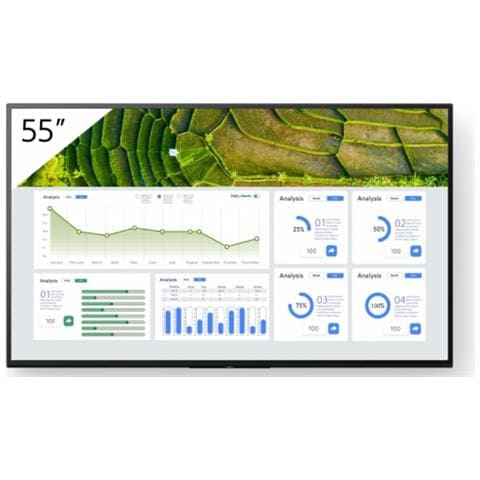 FW-55BZ30L visualizzatore di messaggi Pannello piatto per segnaletica digitale 139,7 cm (55") LCD Wi-Fi 440 cd /m² 4K Ultra HD Nero Android 24/7 - Foto 3