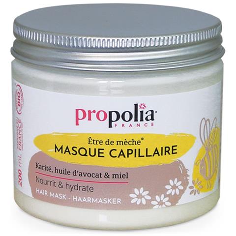 Maschera Per Capelli Secchi Bio Da 200 Ml Propolia - Foto 1