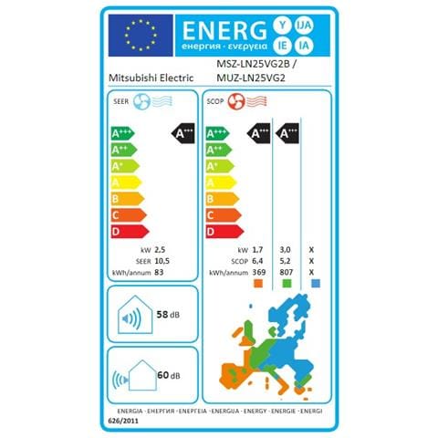 Unità Interna MSZ-LN25VG2B - Foto 2