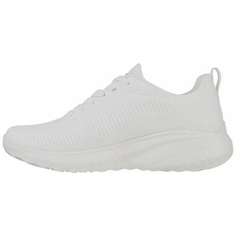 Scarpe Sportive Da Donna Skechers Bobs Sport Squad Chaos Bianco 36.5 - Foto 5