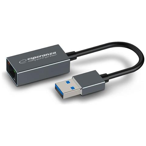 Adattatore Usb Con Ethernet Esperanza Ena101 18 Cm - Foto 1