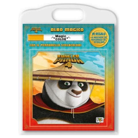 Lisa Capiotto - Kung Fu Panda 4. Albo Magico. Ediz. A Colori. Con Pennarello Svelacolori - Foto 1