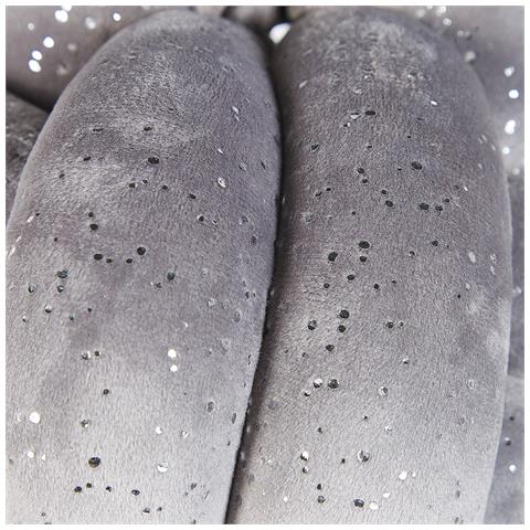 Cuscino Decorativo Malni Velluto 20 X 20 Cm Tinta Unita Grigio - Foto 5