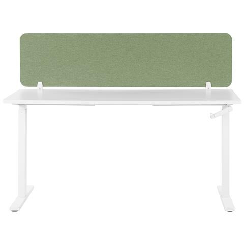 Pannello Divisorio Per Scrivania Verde 180 X 40 Cm Wally - Foto 8