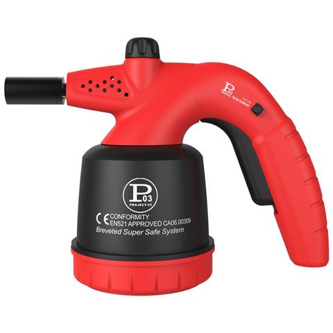 Saldatore A Gas Da Riscaldo Leva Rapida 'hellfire' Modello 'pl' - Corpo Plastica - Foto 1