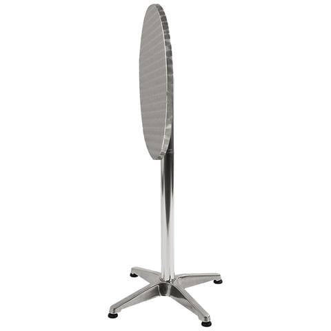 Tavolo Bar Alto 110 Cm. In Alluminio Reclinabile Round Up - Foto 2