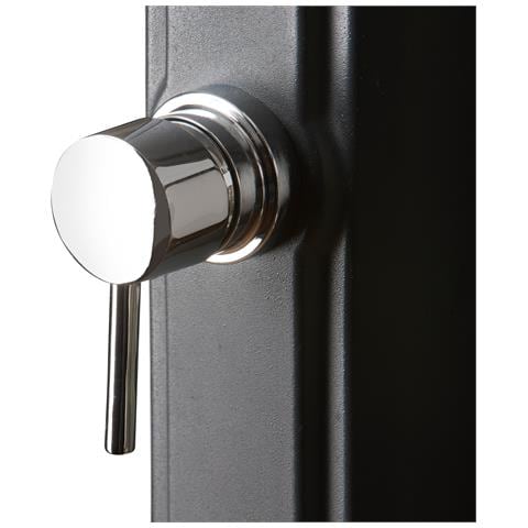 Doccia Solare In Resina Da Giardino E Piscina Con Rubinetto Lava Piedi Lt 25 Ssr25 - Foto 8