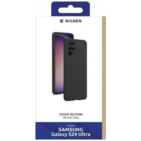 Cover Per Samsung Galaxy S24 Ultra Silicone Soft-touch Antishock, Nero - Foto 2