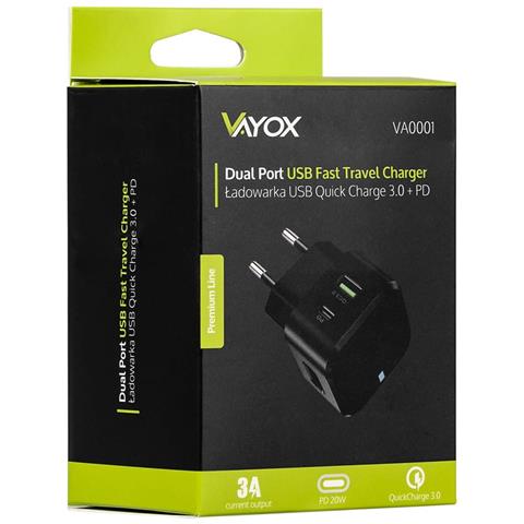 Caricabatterie Usb Quick Charge 3.0 + Pd 20w Linea Premium Va0001 - Foto 6