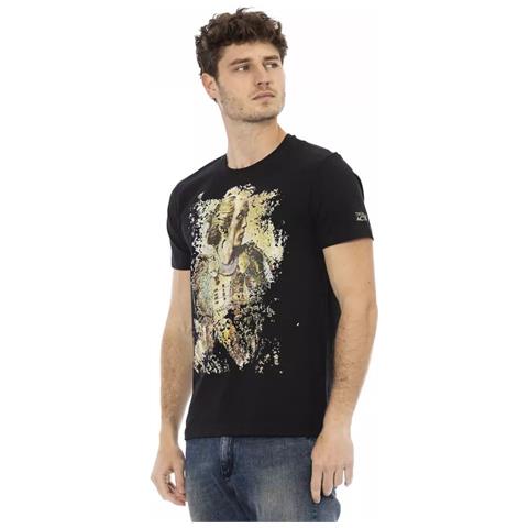 Maglietta In Cotone Nero - Xl - Foto 2