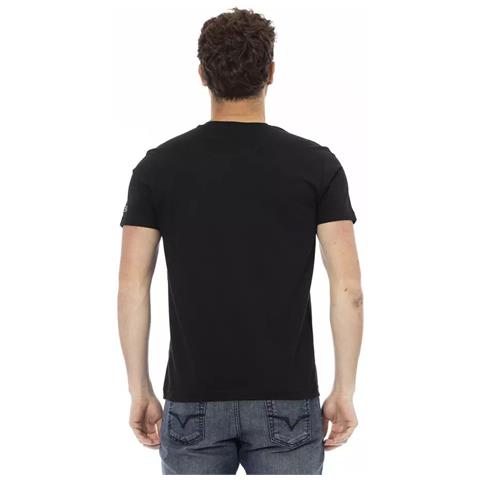 Maglietta In Cotone Nero - Xl - Foto 3