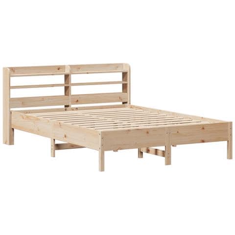 Letto Senza Materasso 135x190 Cm In Legno Massello Di Pino - Foto 3