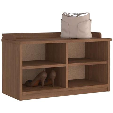 Panca Da Corridoio Sandnes 87x40x50 Cm Legno Massello Di Pino - Foto 1