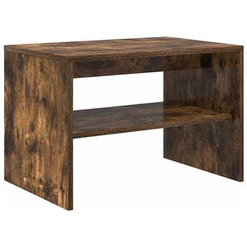 Mobile Porta Tv Rovere Fumo 60x40x40 Cm In Legno Multistrato - Foto 2