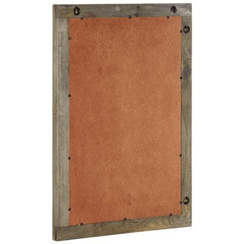Specchio Da Bagno 50x2,5x70 Cm In Legno Massello Di Mango - Foto 3