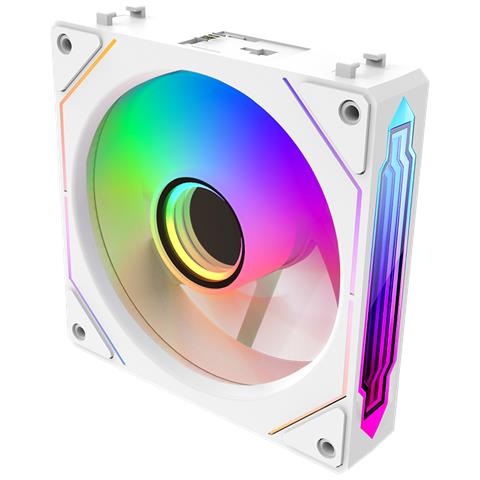 INFINITY Case per computer Ventilatore 12 cm Bianco - Foto 2