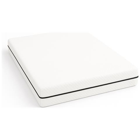 Materasso Singolo 80 X 190 In Schiuma Ipoallergenica | Altezza 18 Cm | Ortopedico E Ipoallergenico | Rivestimento Antiacaro E Antibatterico | 100% Made In Italy - Foto 1