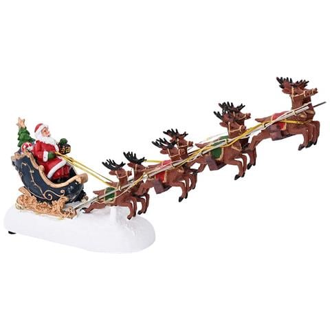 Decorazioni Natalizie Multicolore 31.5 x 6.5 x 16 cm Resina - Foto 1