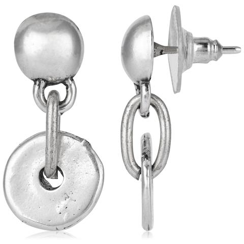 Orecchino Pendente Placcato Argento - Foto 1