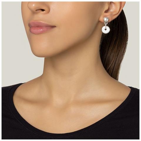 Orecchino Pendente Placcato Argento - Foto 2