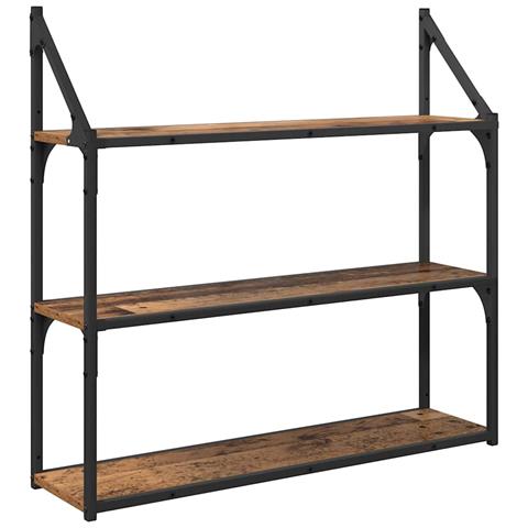 Scaffale da parete Legno vecchio 80 x 21 x 78,5 cm - Foto 1