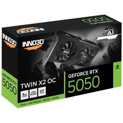 GeForce RTX 5050 TWIN X2 OC NVIDIA 8 GB GDDR6 - Foto 2